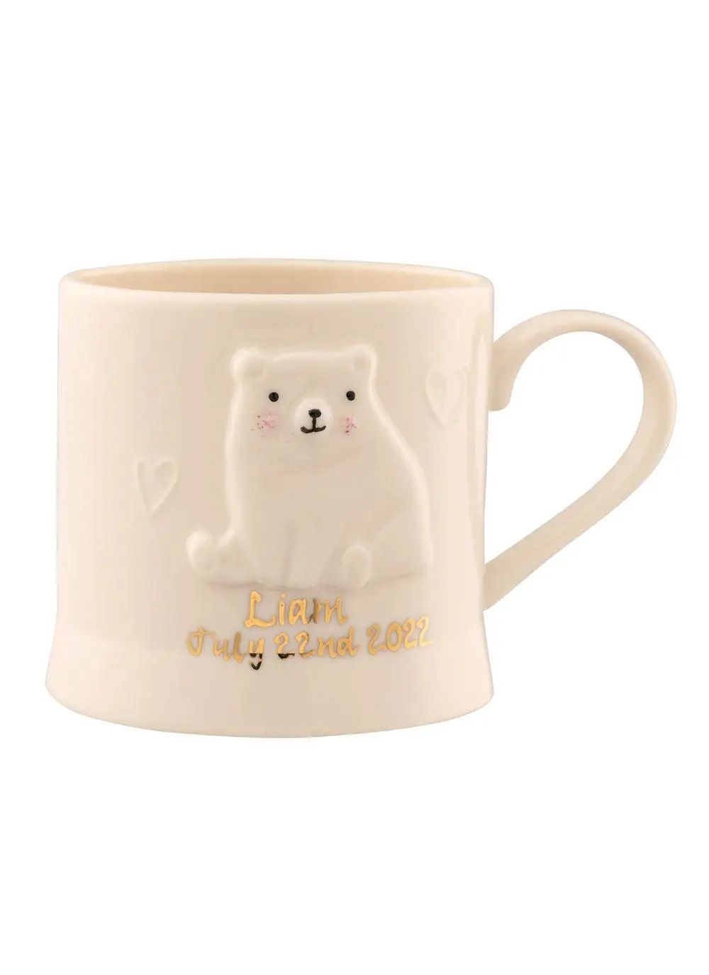 Belleek Personalized Baby Bear Mug