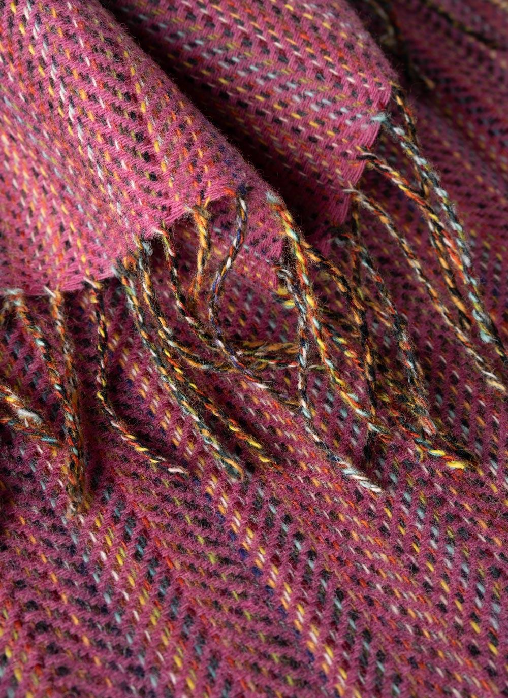 Peony Tweed Wool Throw | Blarney