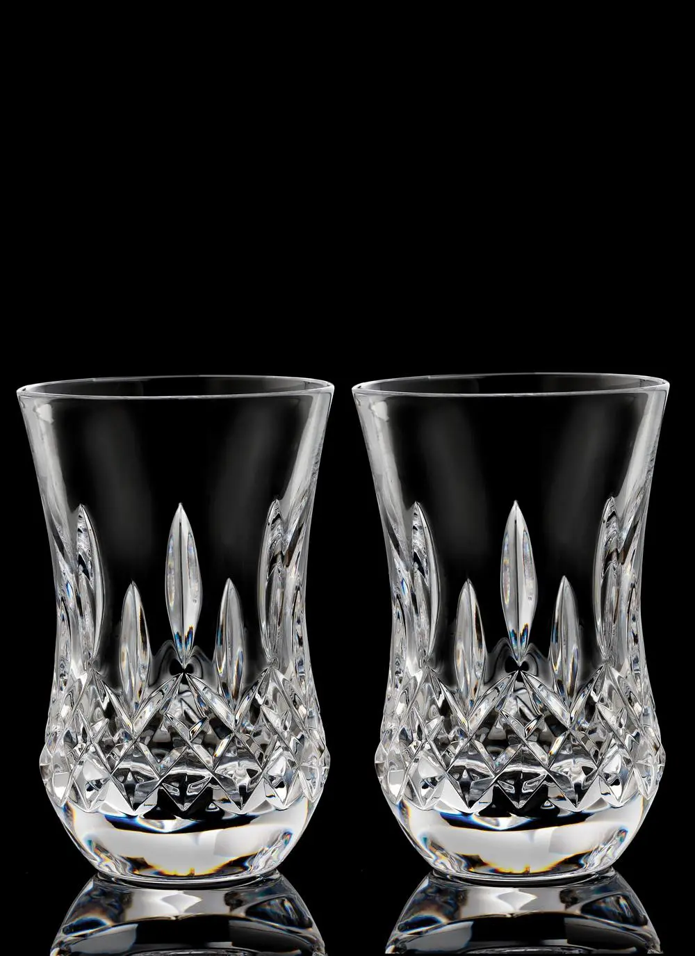 Waterford Crystal Lismore Connoisseur Flared 7oz Tumbler Pair