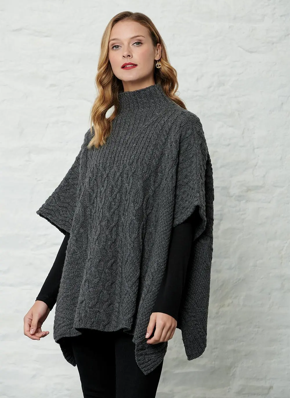 Aoife Patchwork Poncho