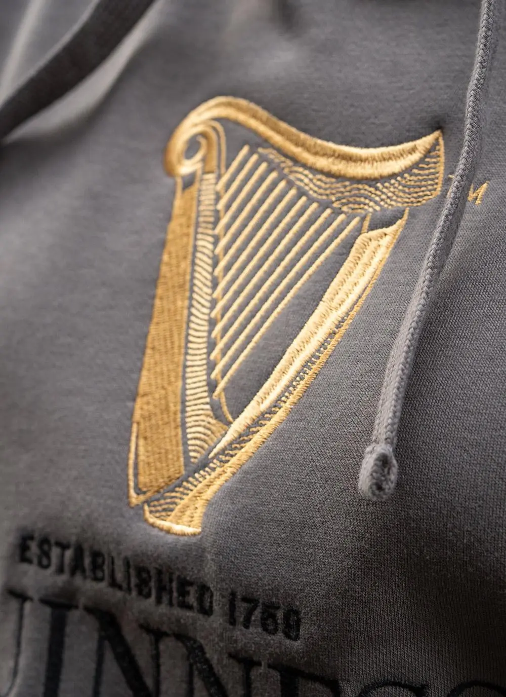 Unisex Guinness Harp Emblem Hoodie