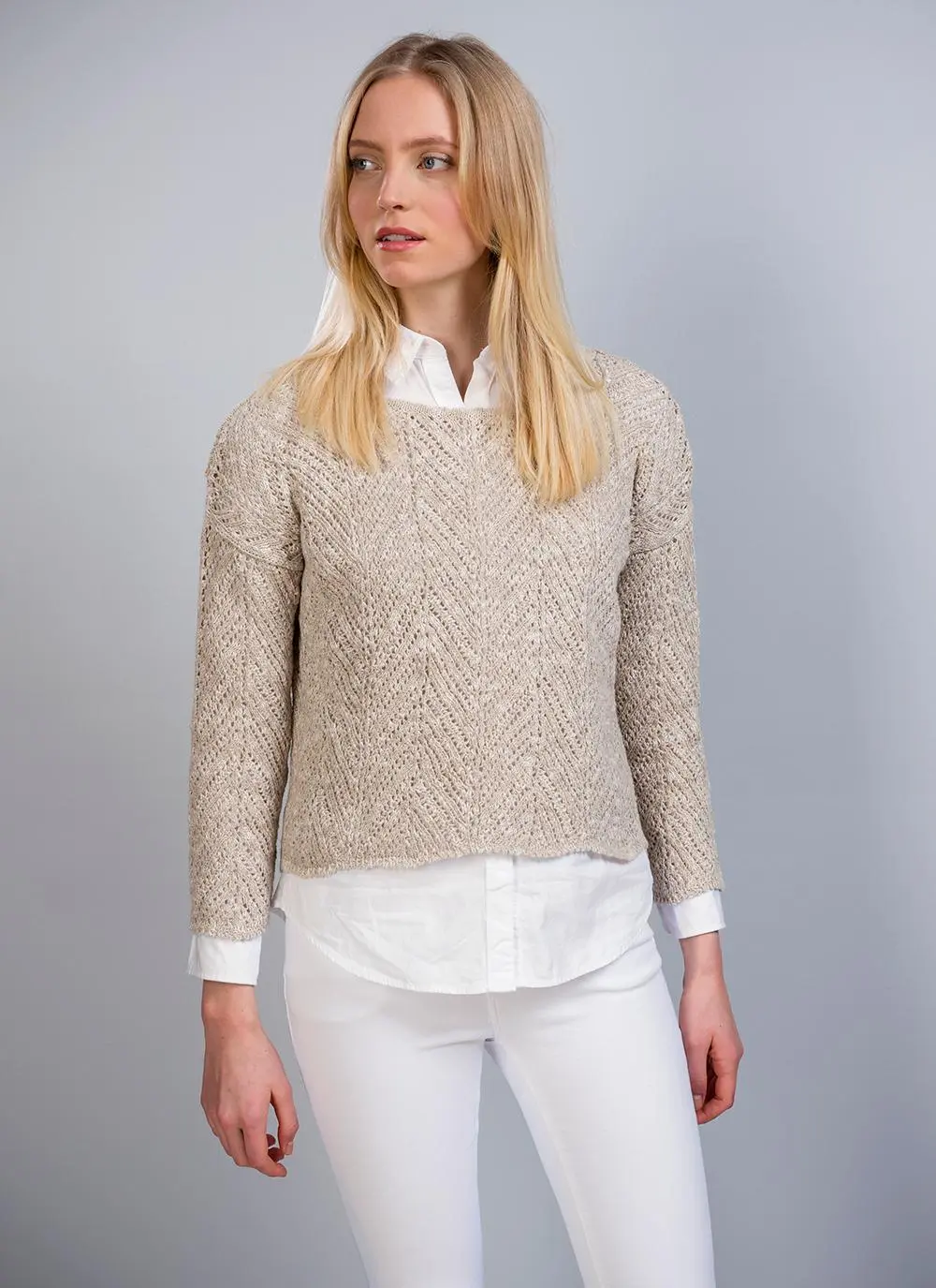 Doireann Linen Blend Sweater