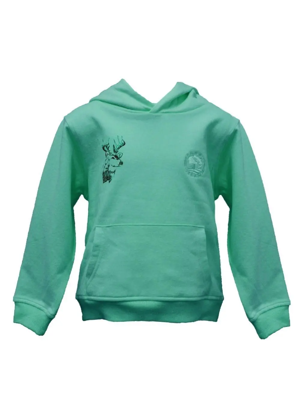Kids' Stag Graphic Sustainable Hoodie