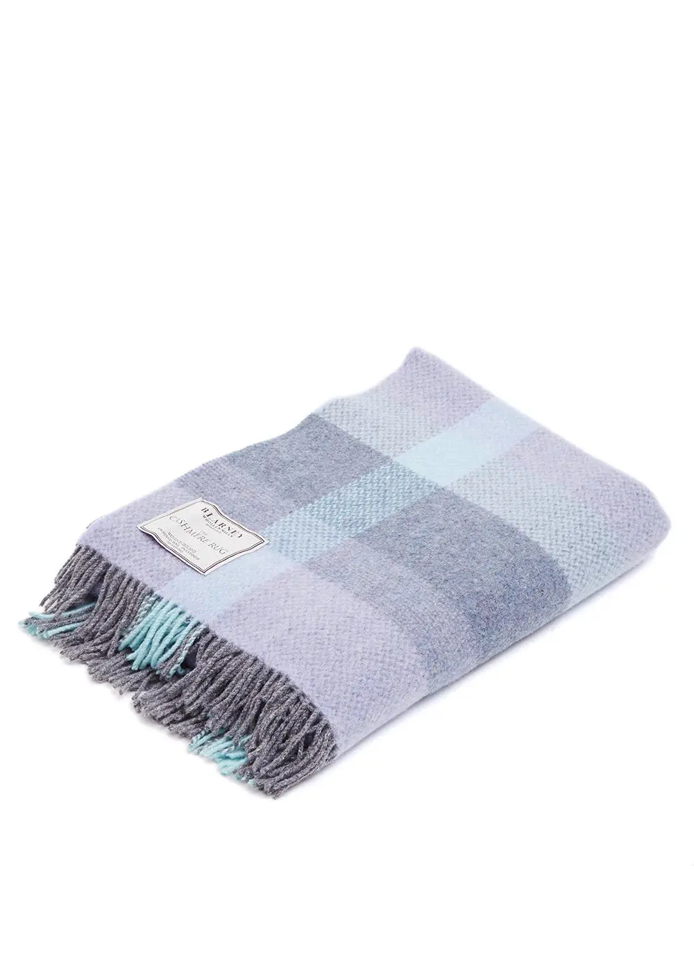 Lilac Dreams Wool Cashmere Throw
