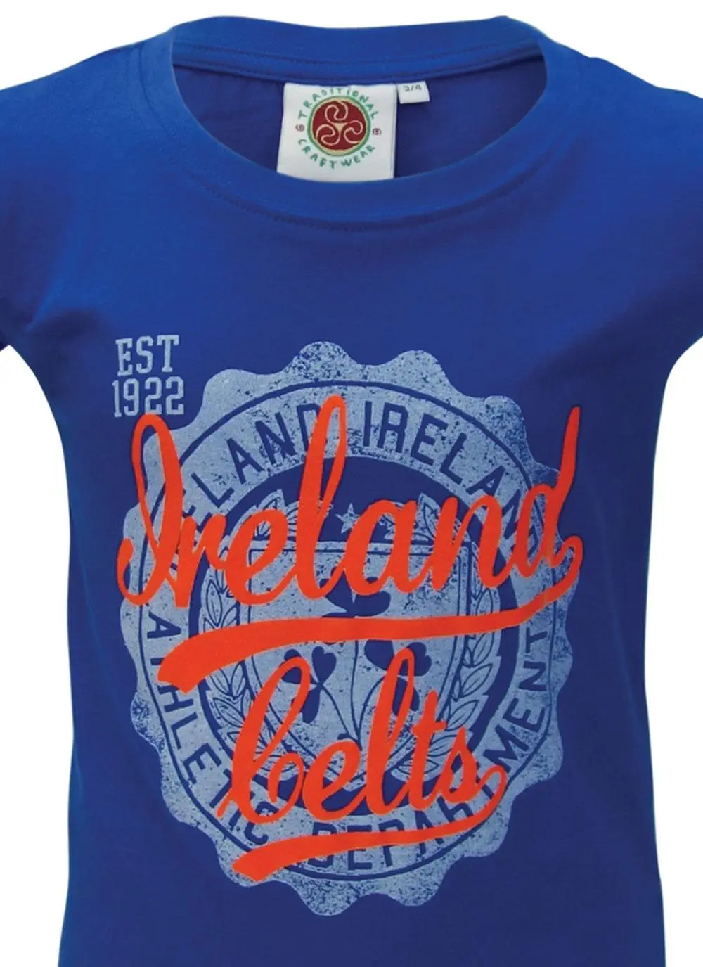 Kids Blue Celtic Stamp T-Shirt 