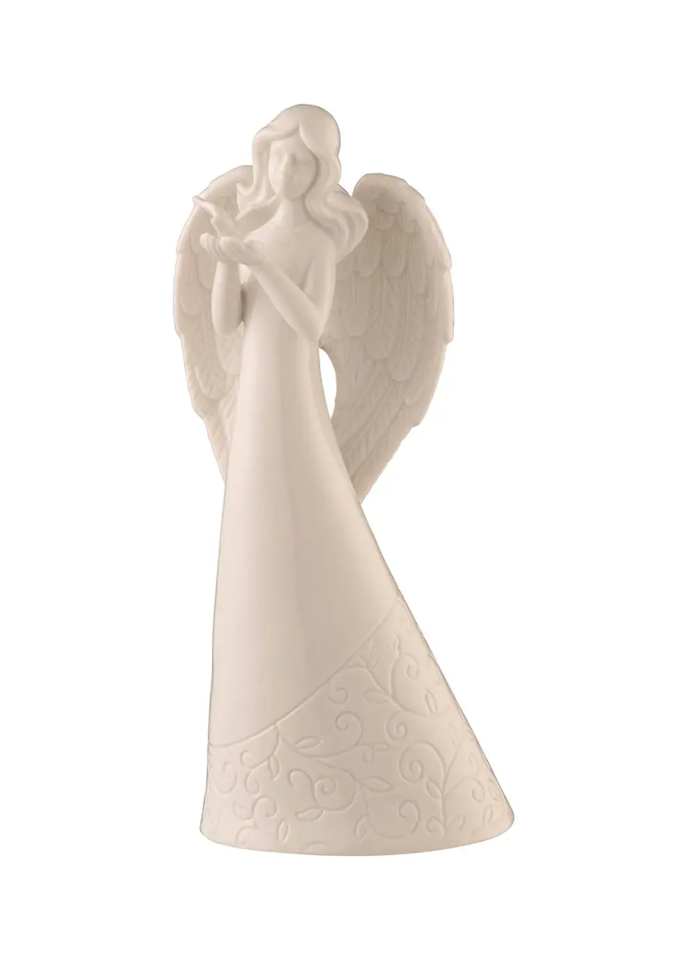 Belleek Angel with Dove Figurine | Blarney