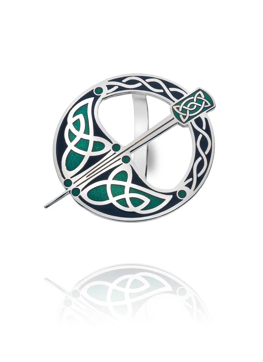Celtic Enamel Tara Scarf Ring