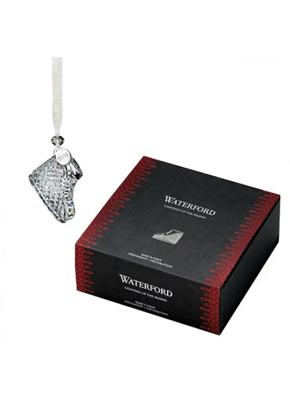Waterford Crystal Baby's First Christmas Ornament Blarney