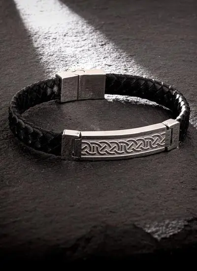 Sterling Silver Trinity Knot Bracelet - Online Celtic Jewelry