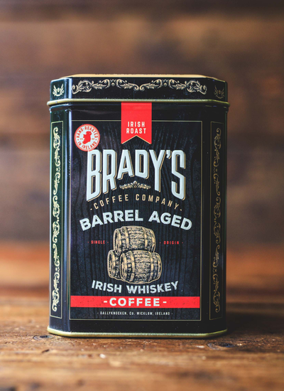 Brady's Barrell Aged Irish Whiskey Ground Coffee 227g
